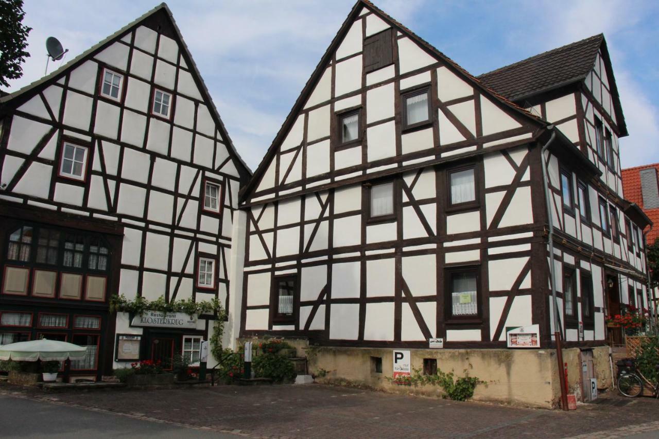 Pension Altes Pfarrhaus Helmarshausen Exterior foto